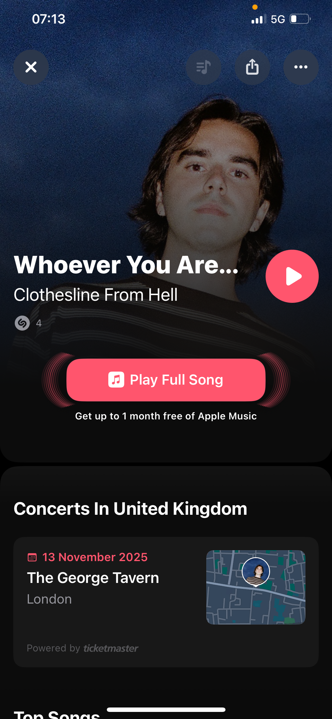 Vintage 1960's bedside drawers