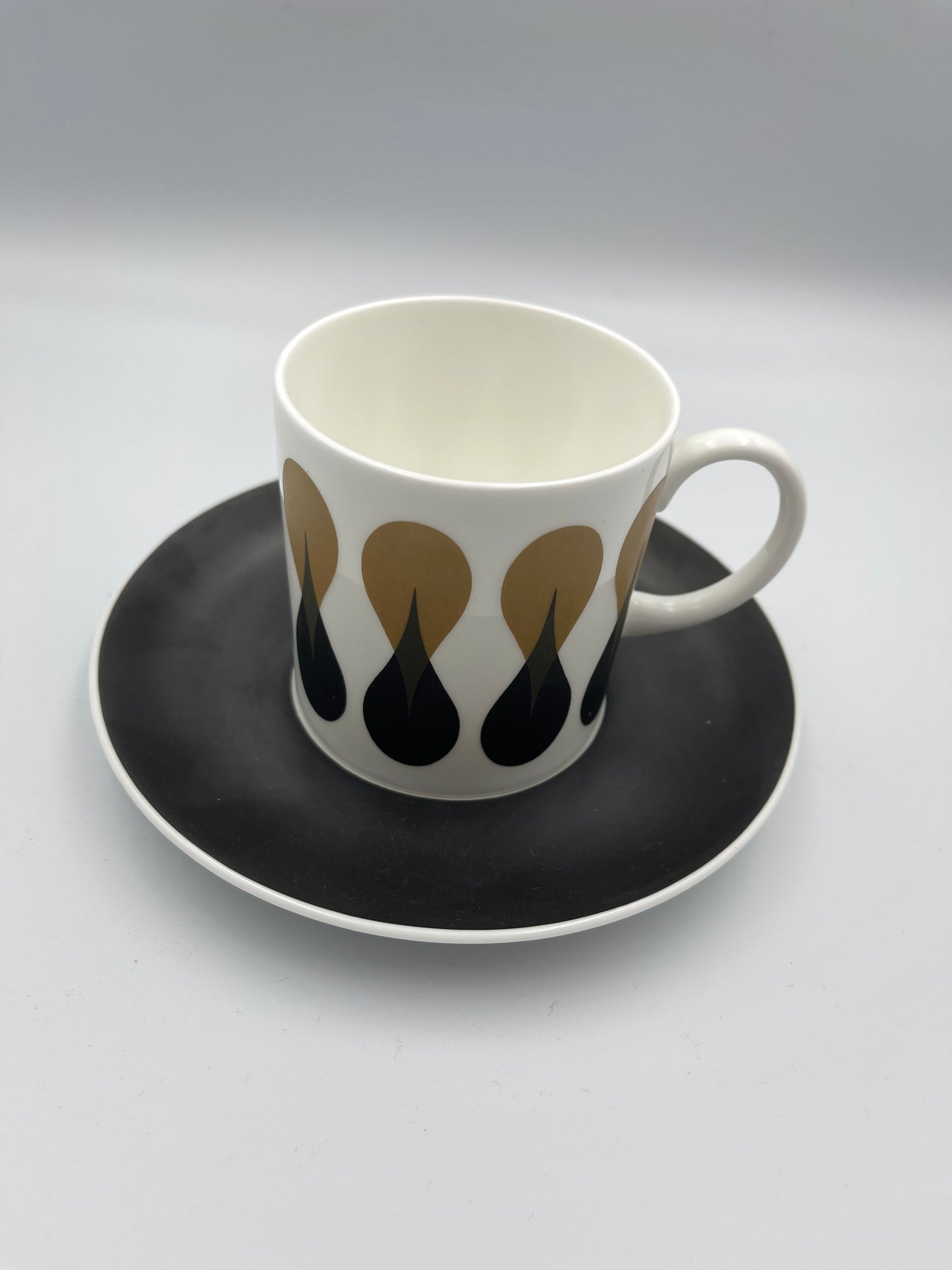 Susie Cooper Diablo coffee cup and saucer