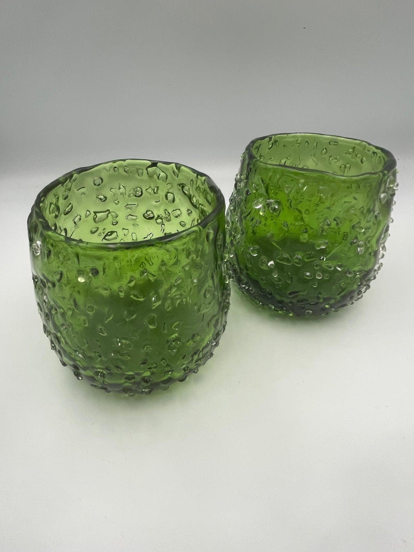 Villery & Boch SigNature Green hurricane ice lamp