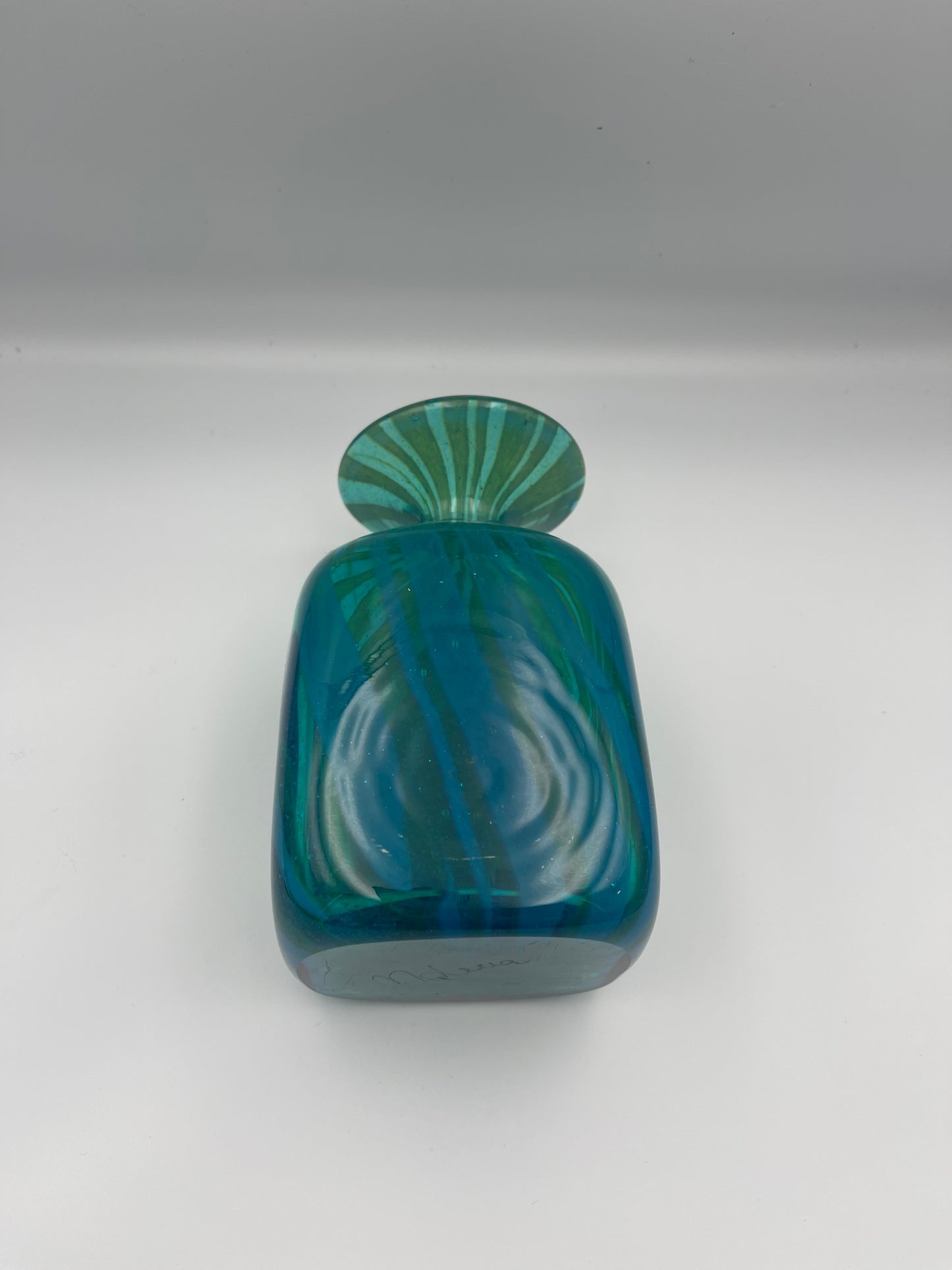 Midcentury M'dina Ming Maltese Glass Bottle Vase