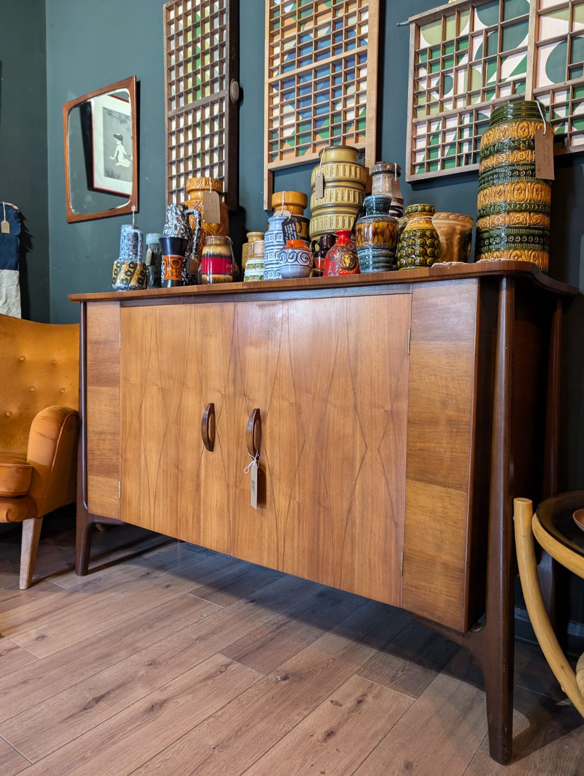 Rare Midcentury Everest sideboard