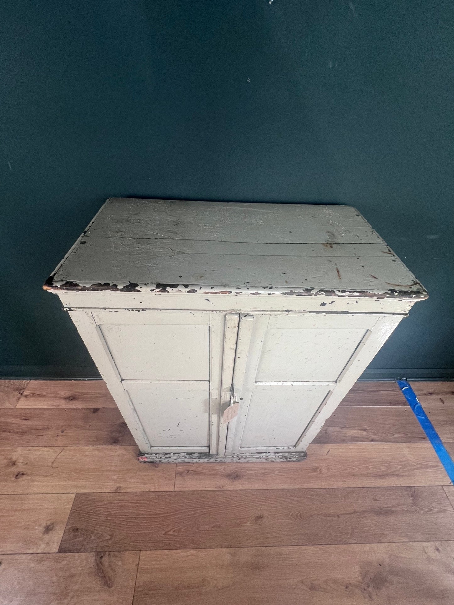 Antique bible cupboard old paint and beautiful patina