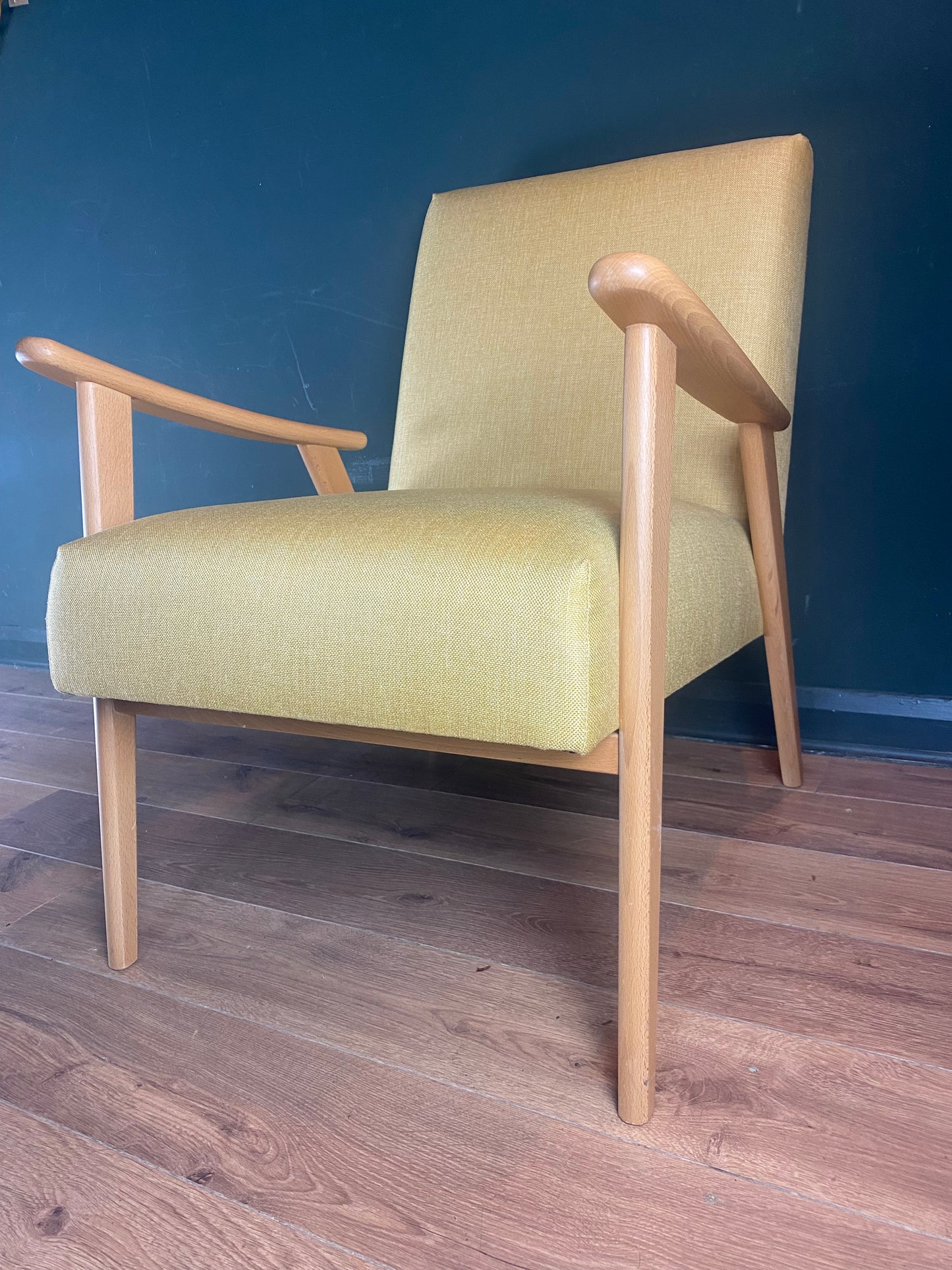 Brando beach framed scandi armchair by Siren furniture