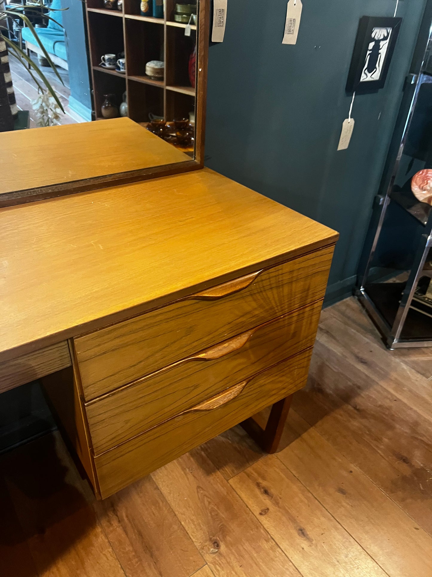 Europa teak midcentury dressing table