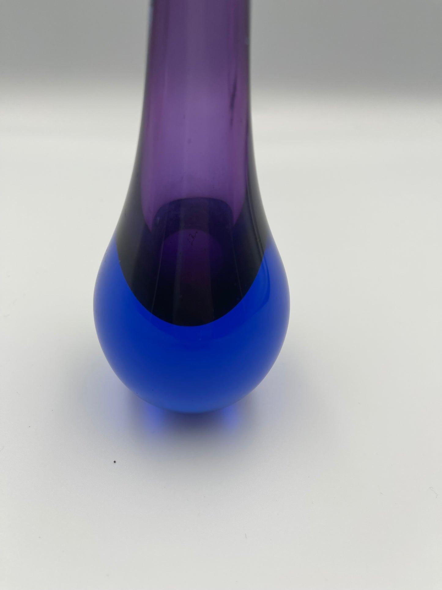 Midcentury Murano Glass teardrop bud vase