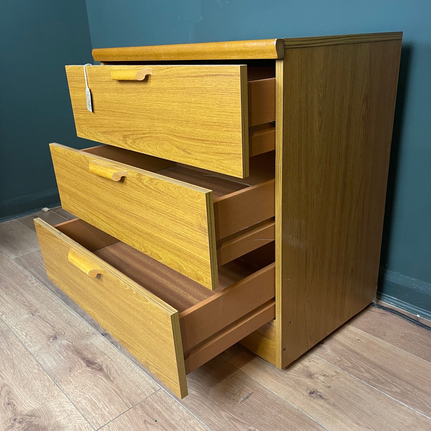 Vintage 1960's bedside drawers