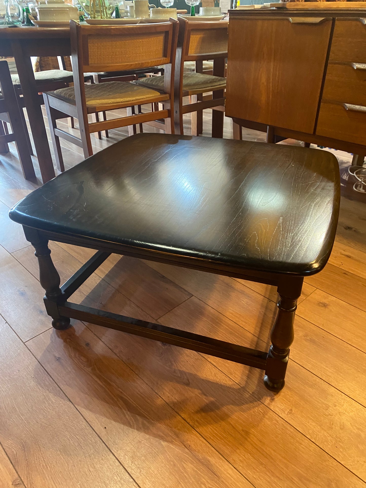 Ercol Colonial square table model 711