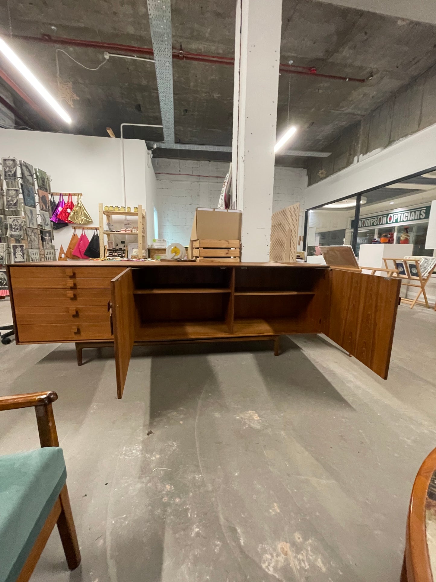 Ib Kofod Larsen teak sideboard 1960s for G Plan’s Danish Range.