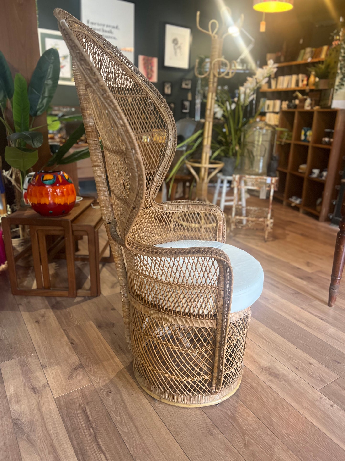 Original 1970's peacock chair
