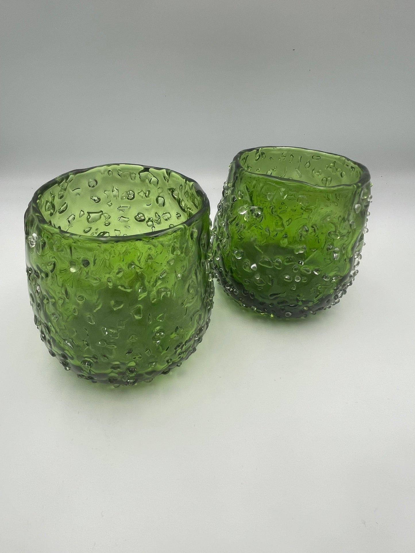 Villery & Boch SigNature Green hurricane ice lamp