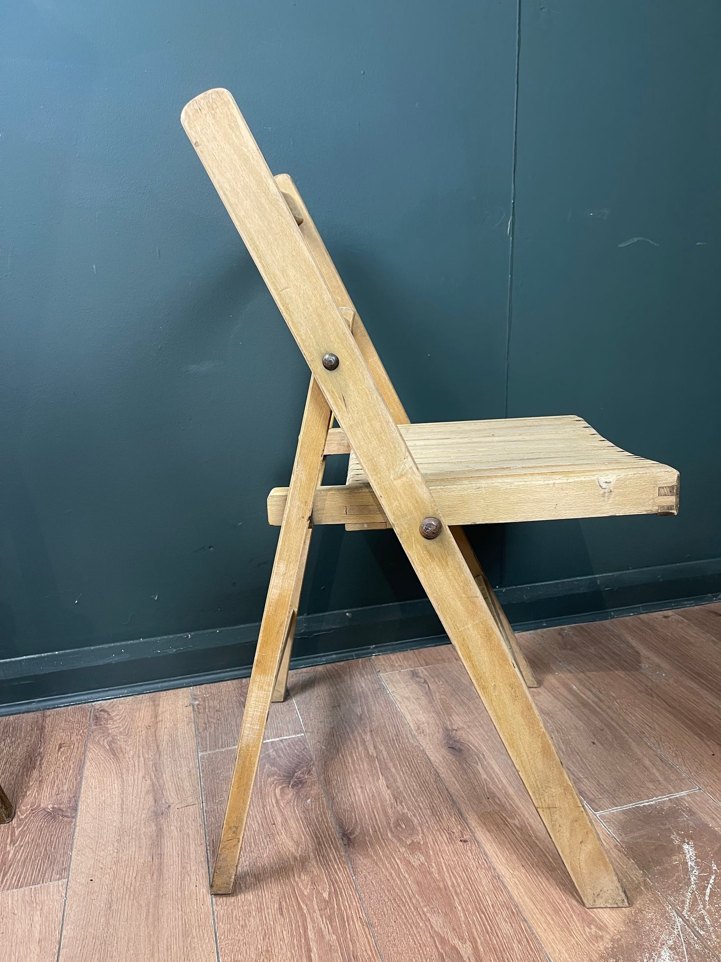 Vintage War Department folding chairs
