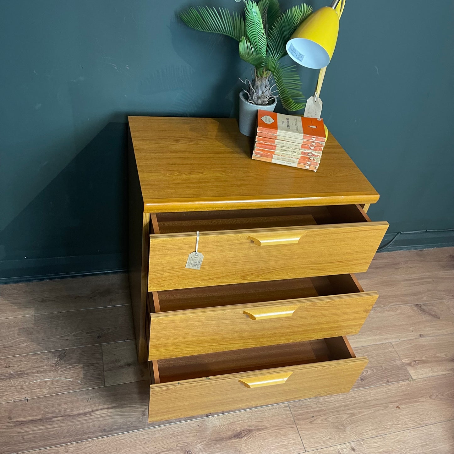 Vintage 1960's bedside drawers