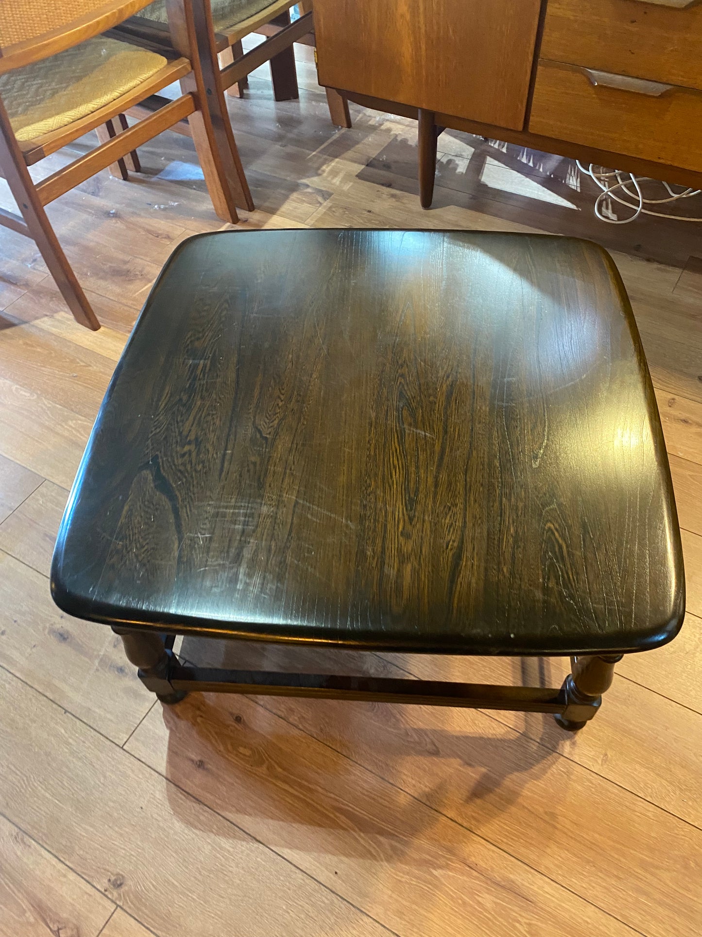 Ercol Colonial square table model 711