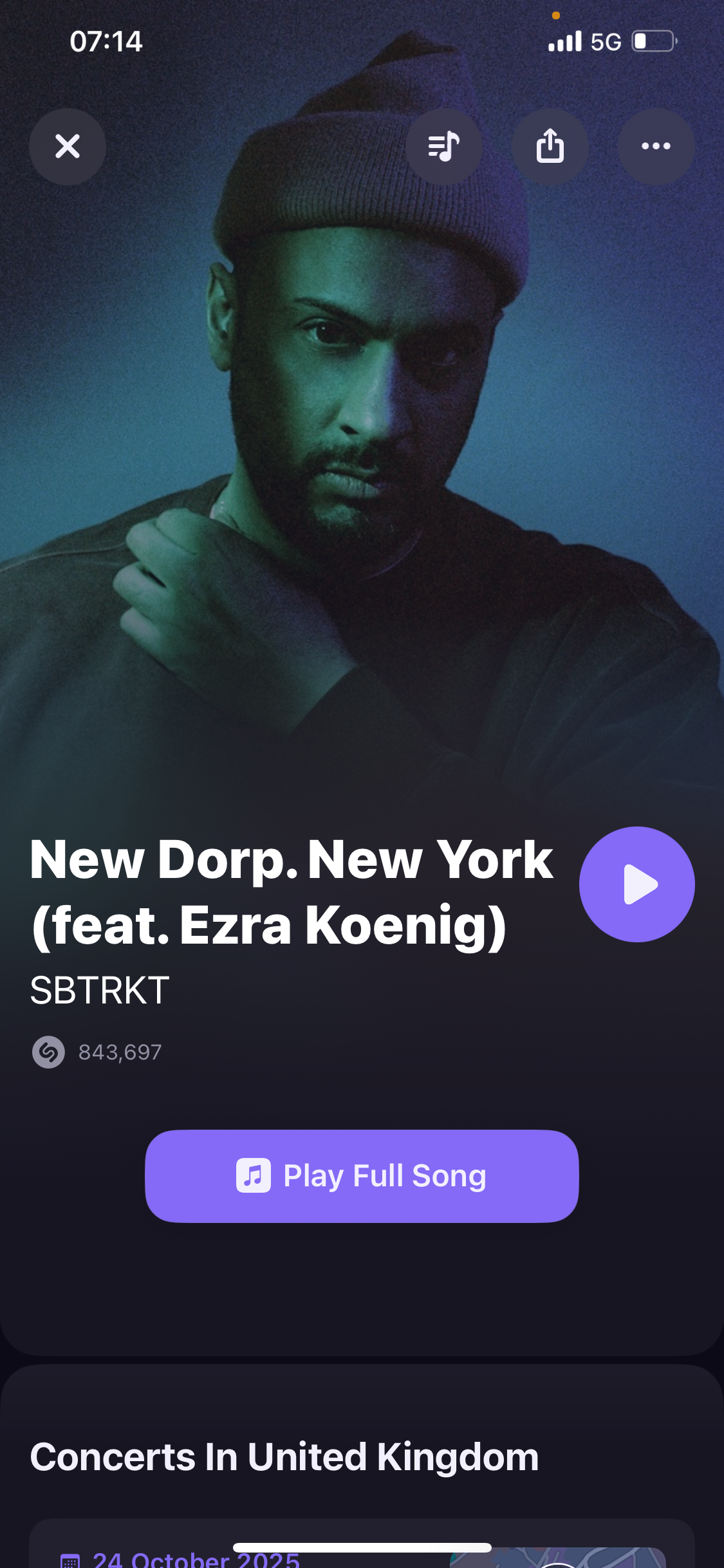 Vintage 1960's bedside drawers