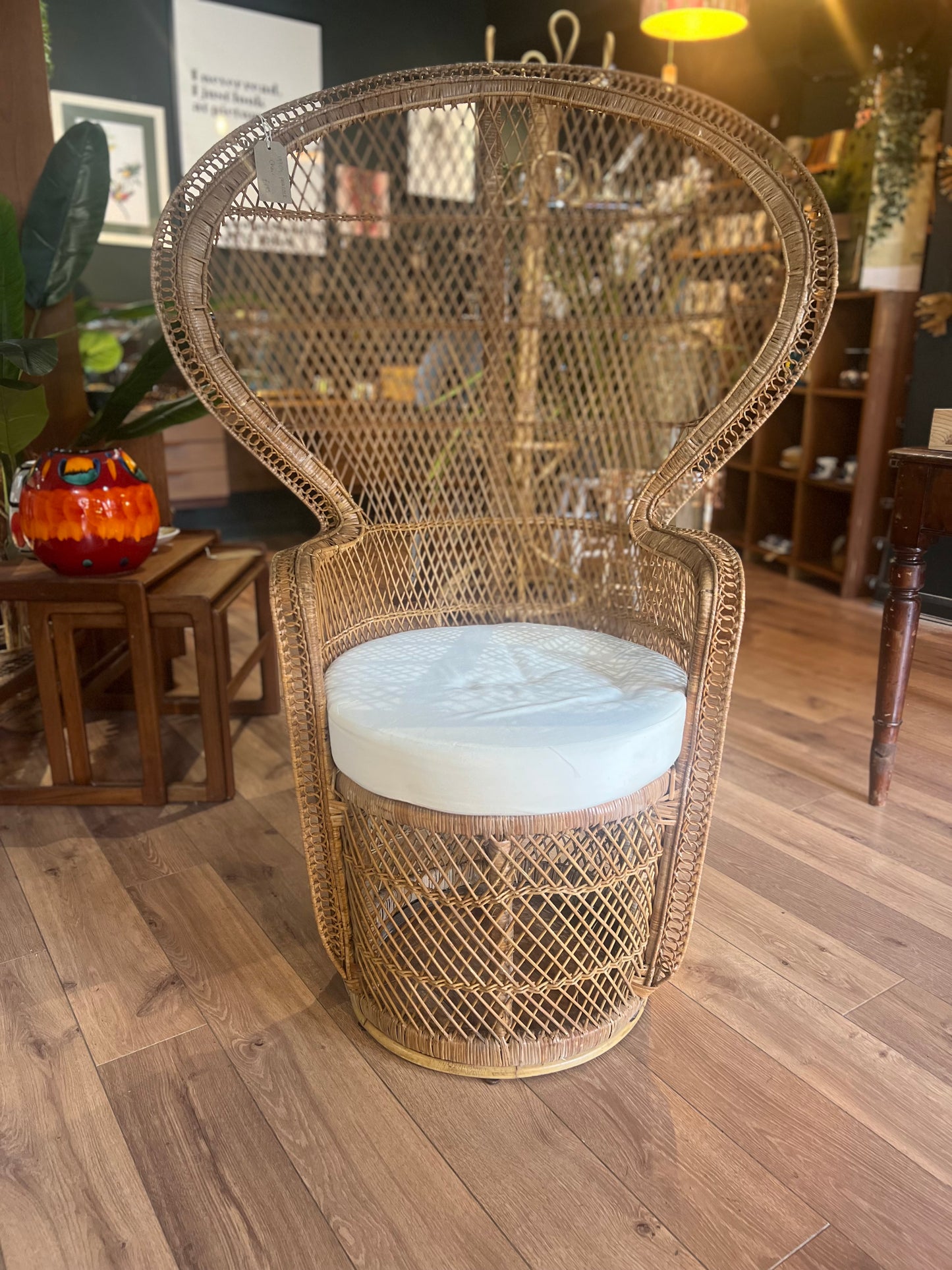 Original 1970's peacock chair