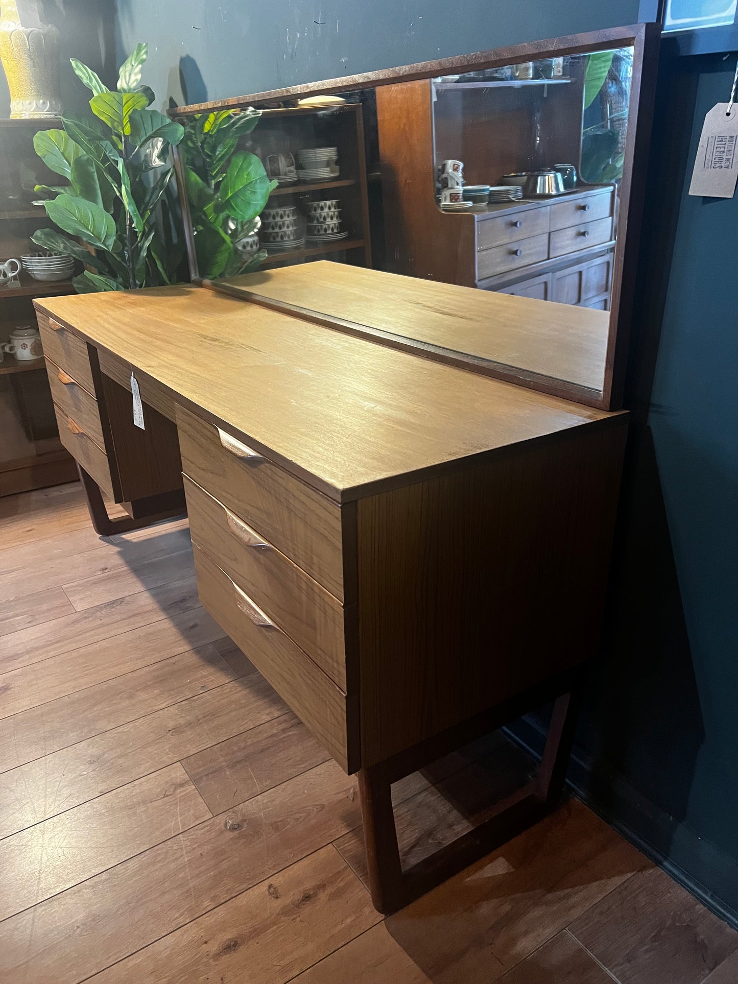 Europa teak midcentury dressing table