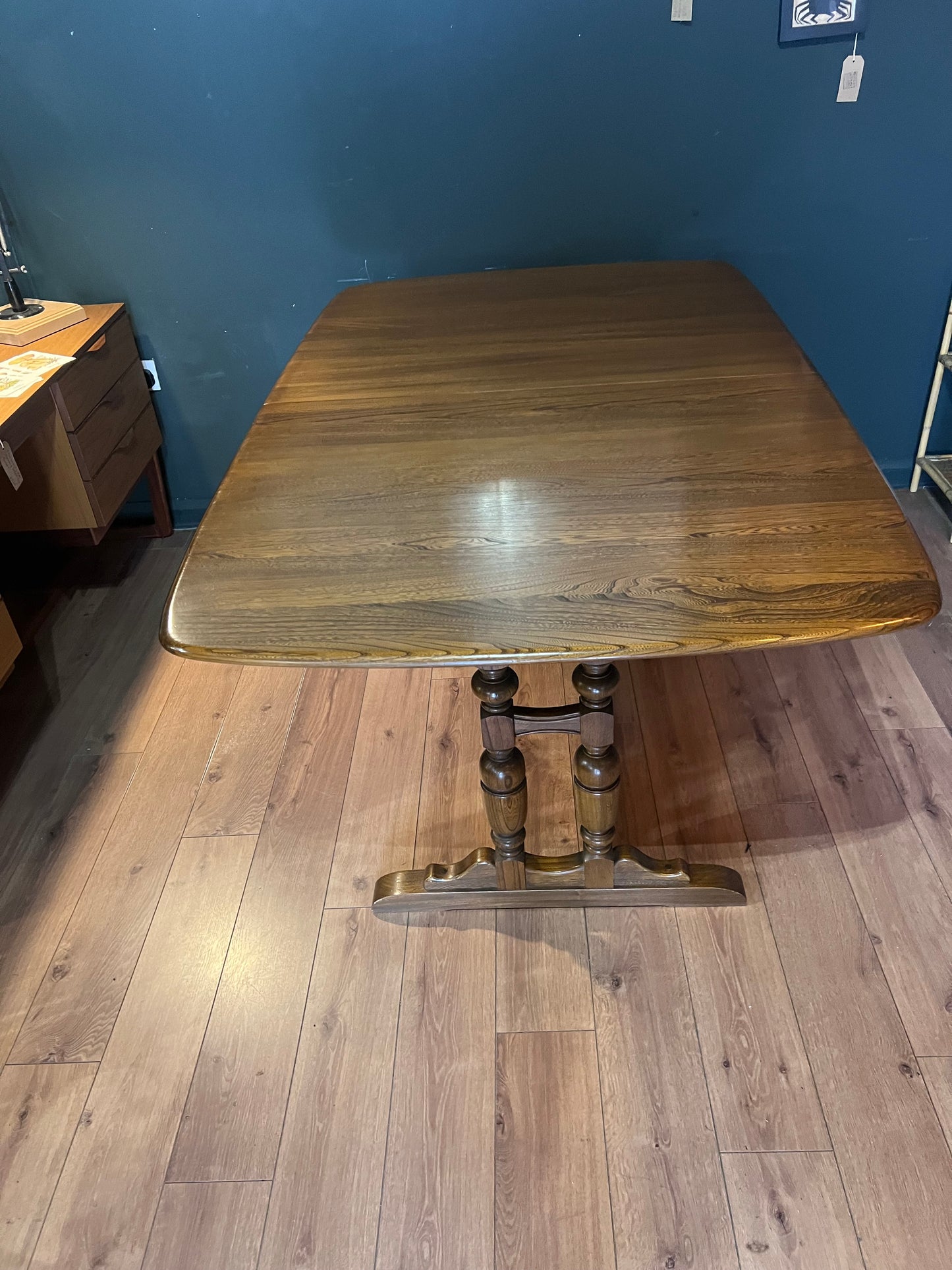 Ercol Dorchester extending dinning table Golden Dawn model 946