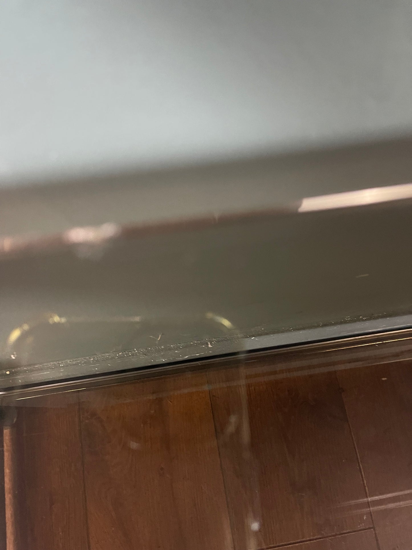 1970s Pieff smoked glass and chrome shelves