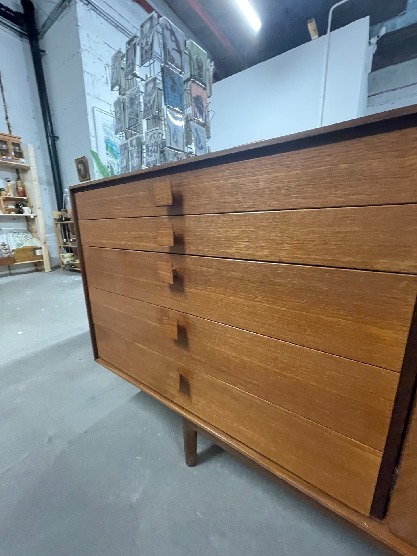 Ib Kofod Larsen teak sideboard 1960s for G Plan’s Danish Range.