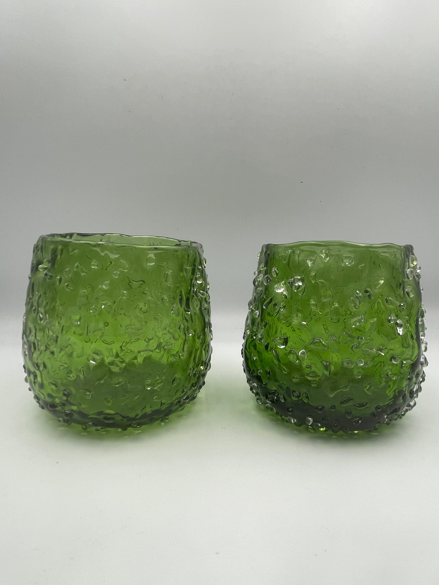 Villery & Boch SigNature Green hurricane ice lamp