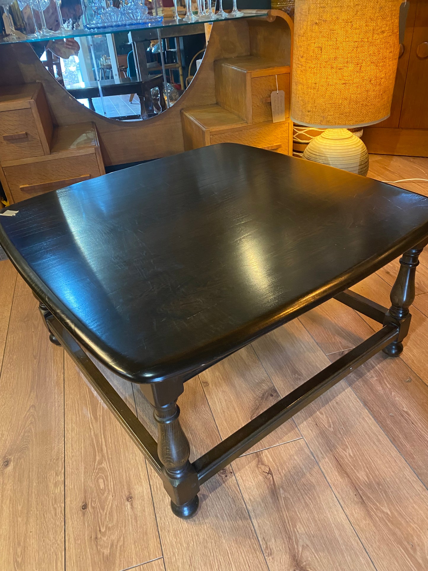 Ercol Colonial square table model 711