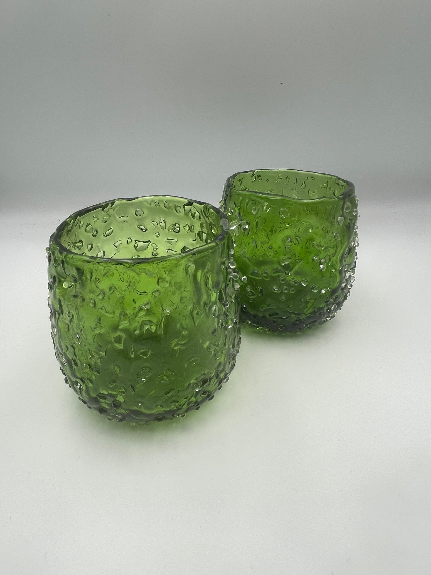 Villery & Boch SigNature Green hurricane ice lamp