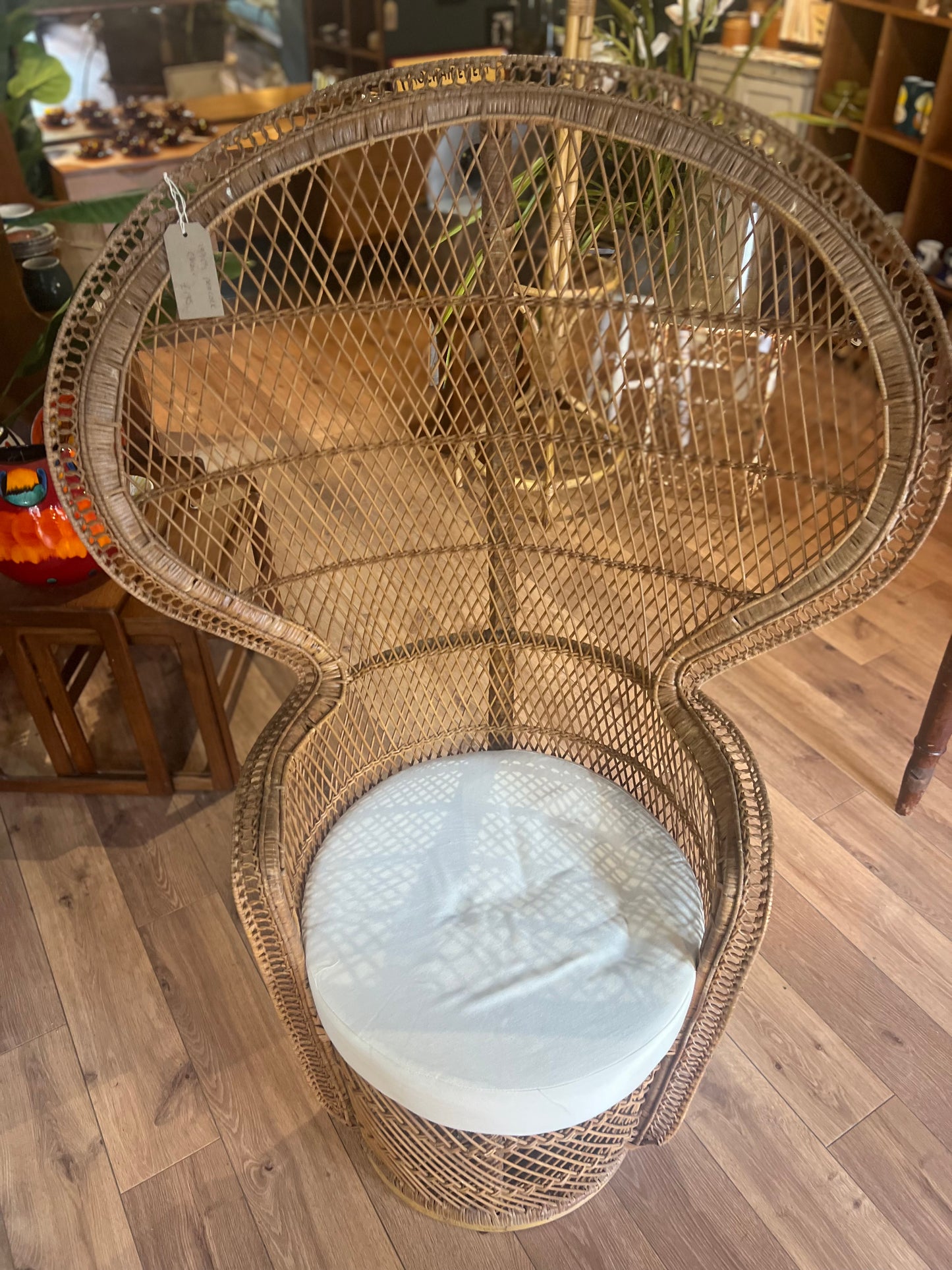 Original 1970's peacock chair