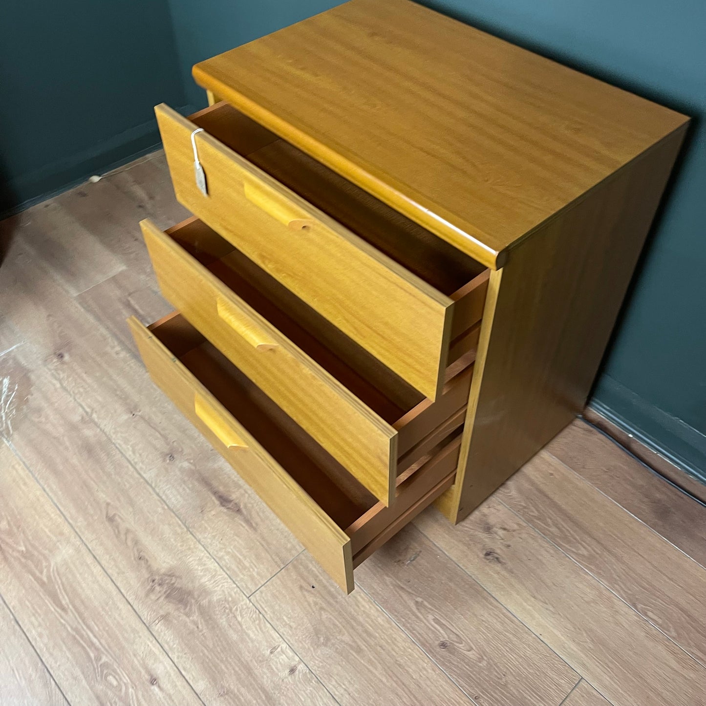 Vintage 1960's bedside drawers