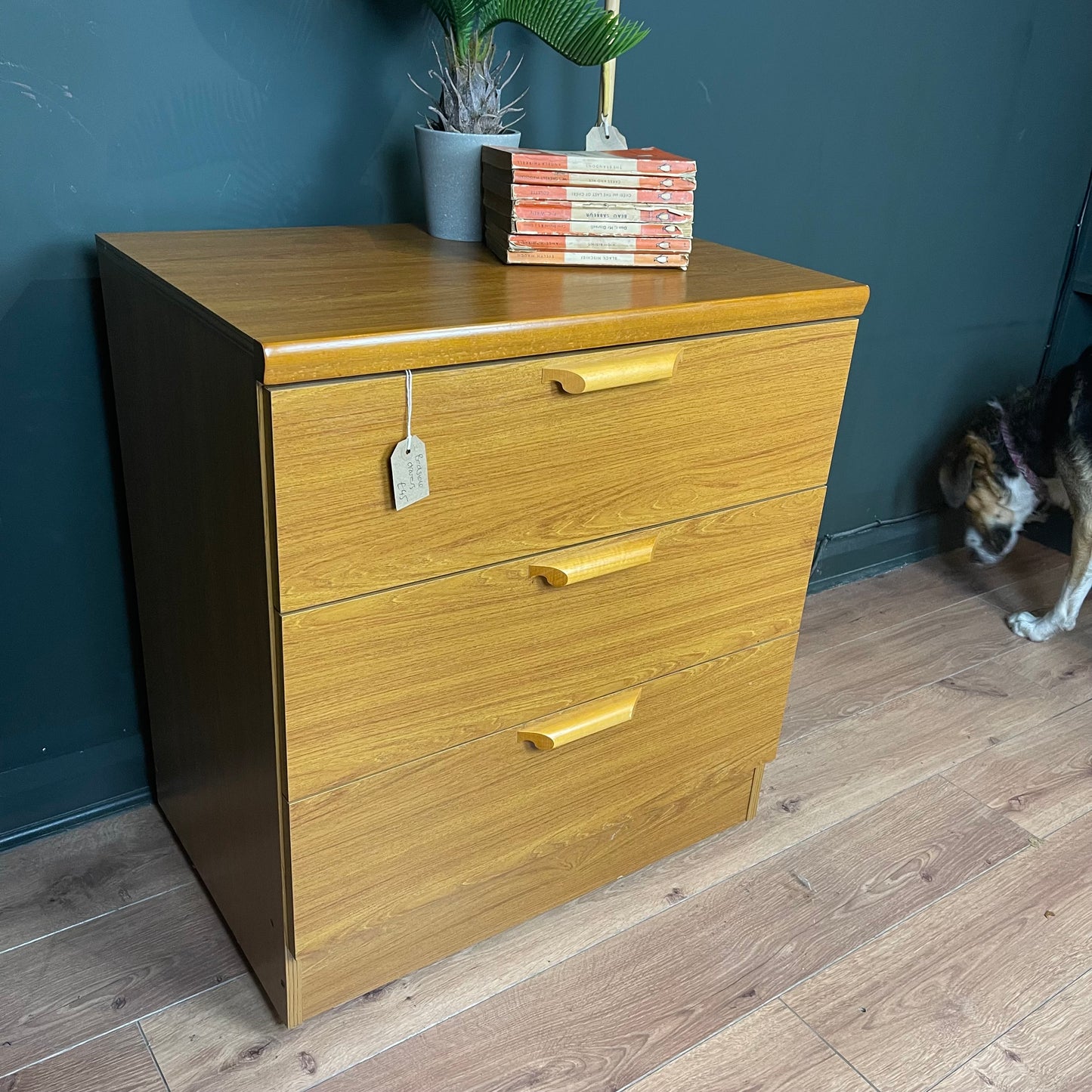 Vintage 1960's bedside drawers