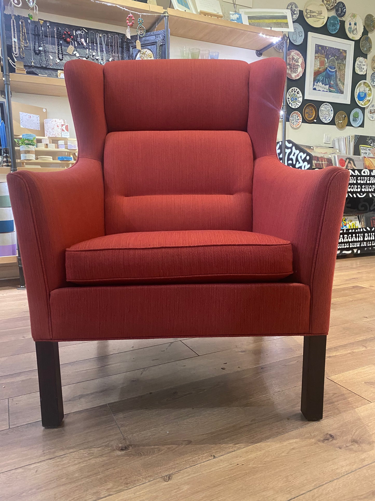 Large Danish armchair by Børge Mogenson