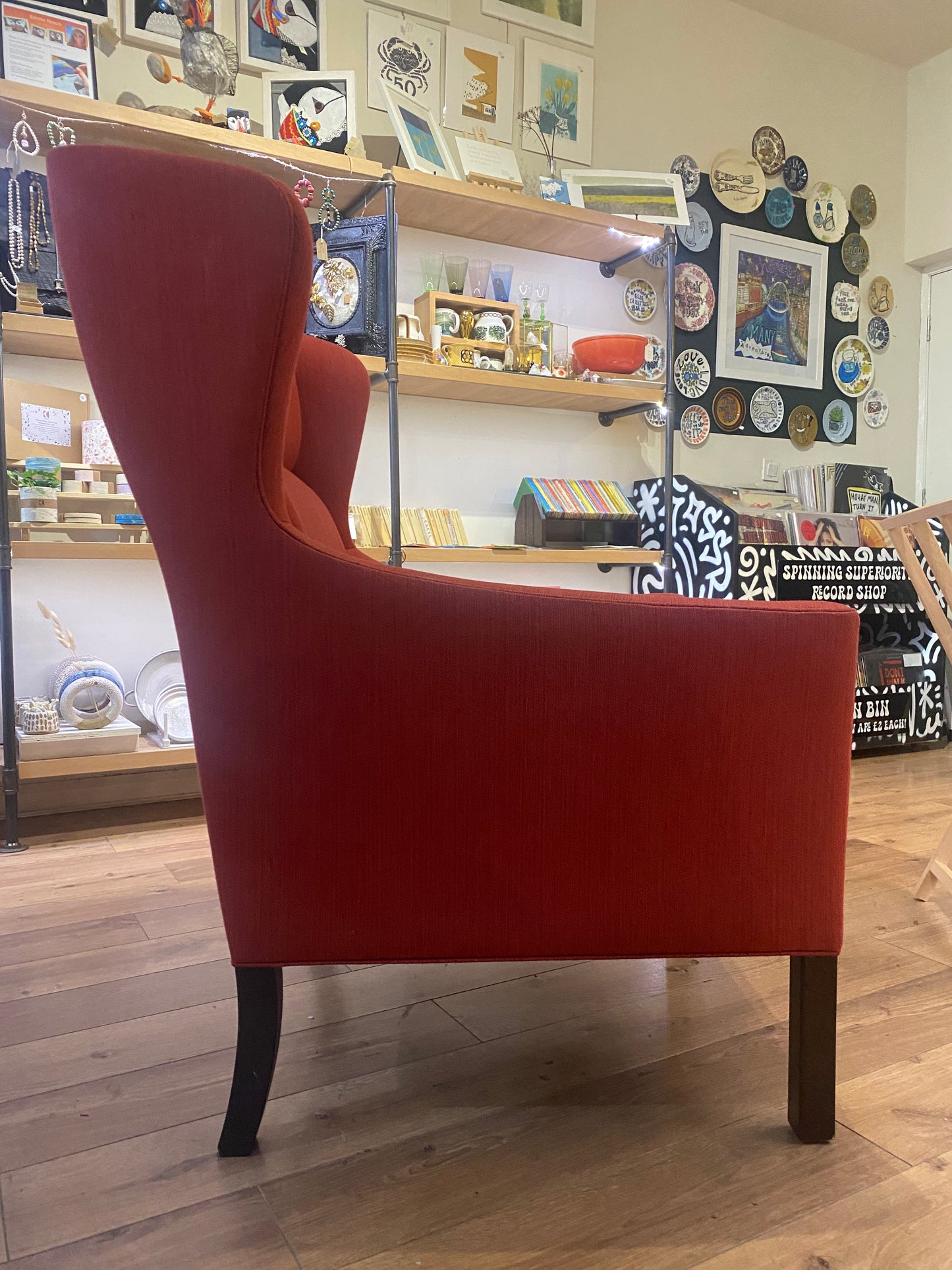 Large Danish armchair by Børge Mogenson