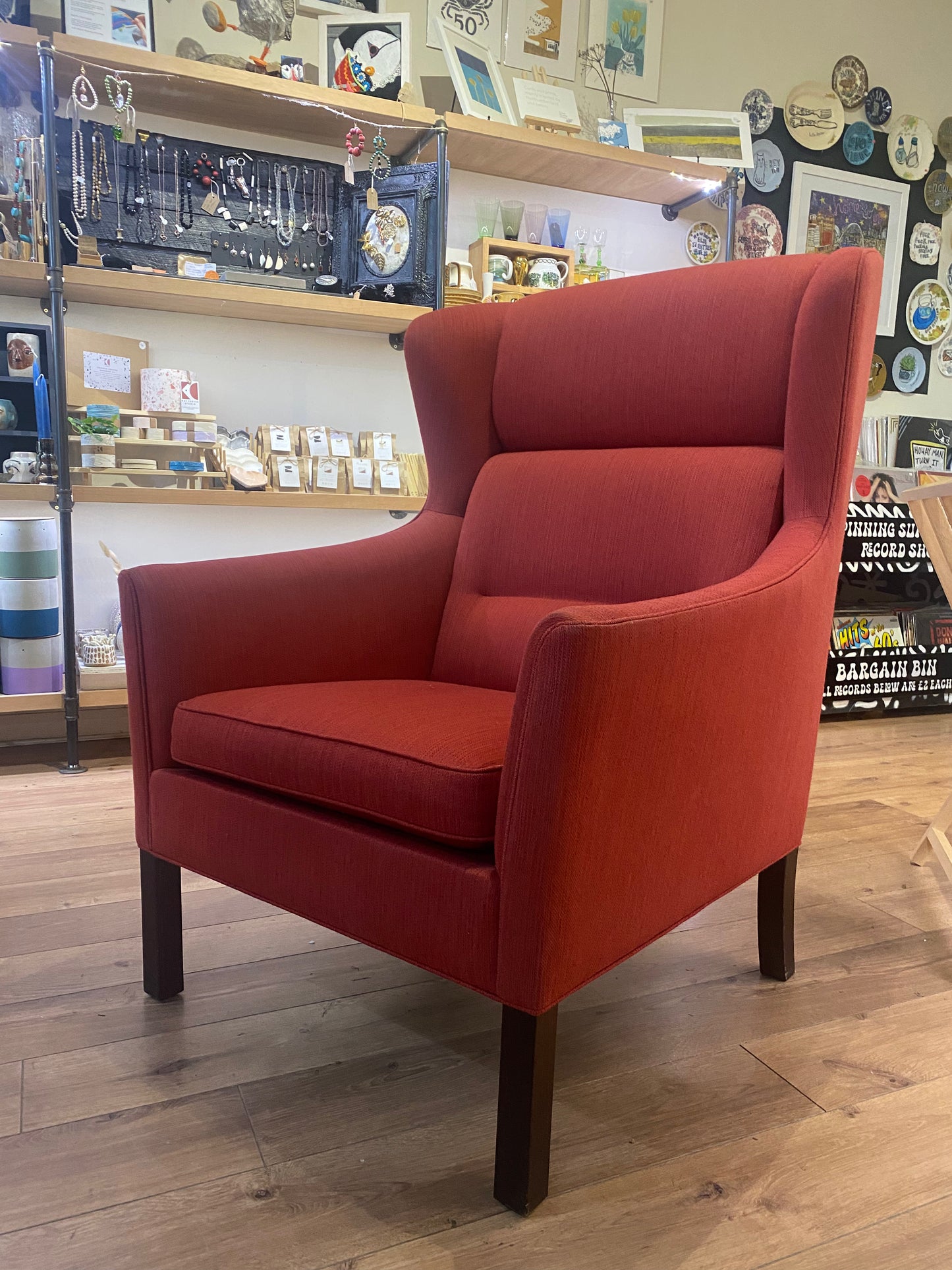 Large Danish armchair by Børge Mogenson