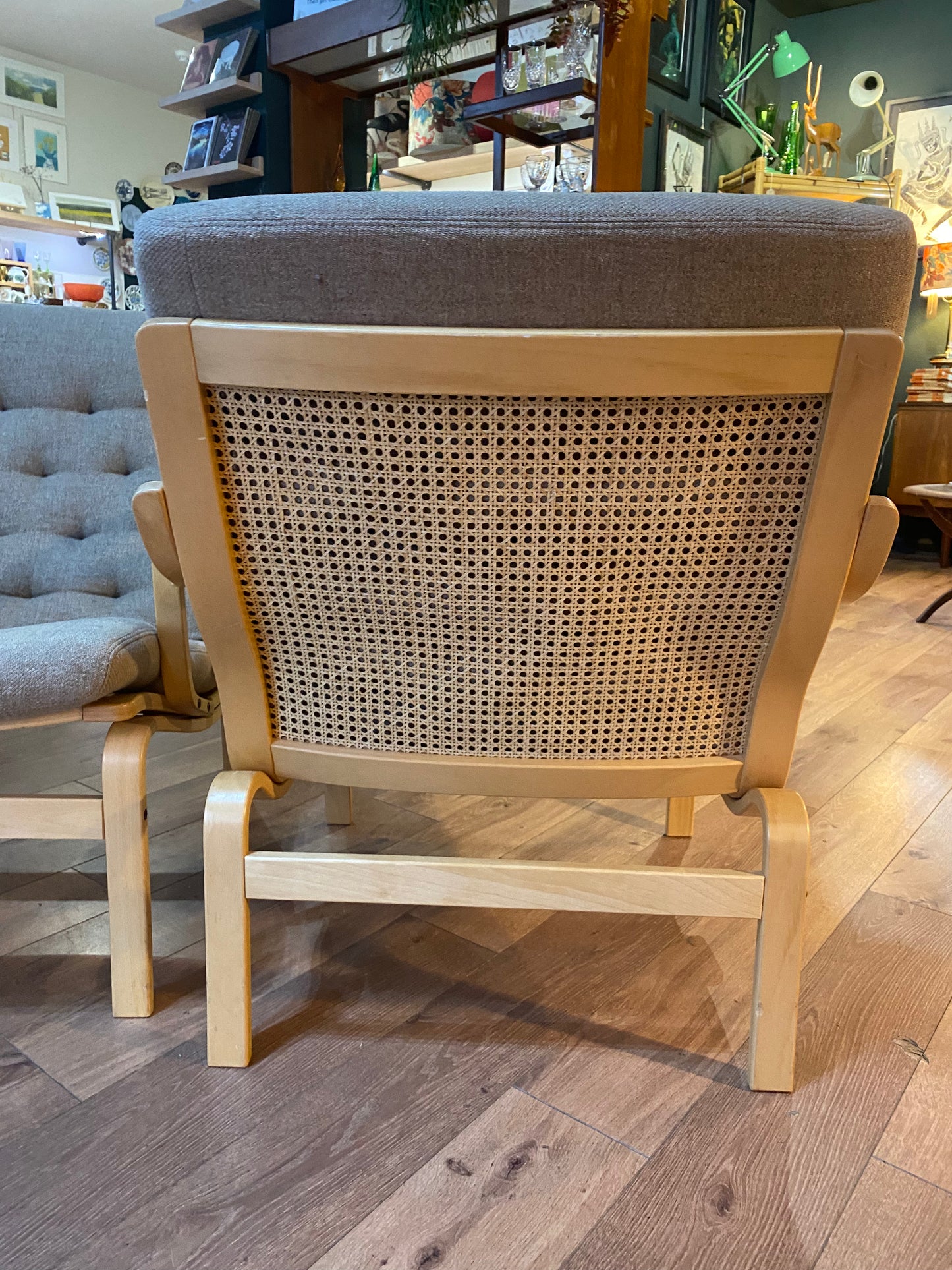 Vintage Swedish armchair by Bruno Matthson