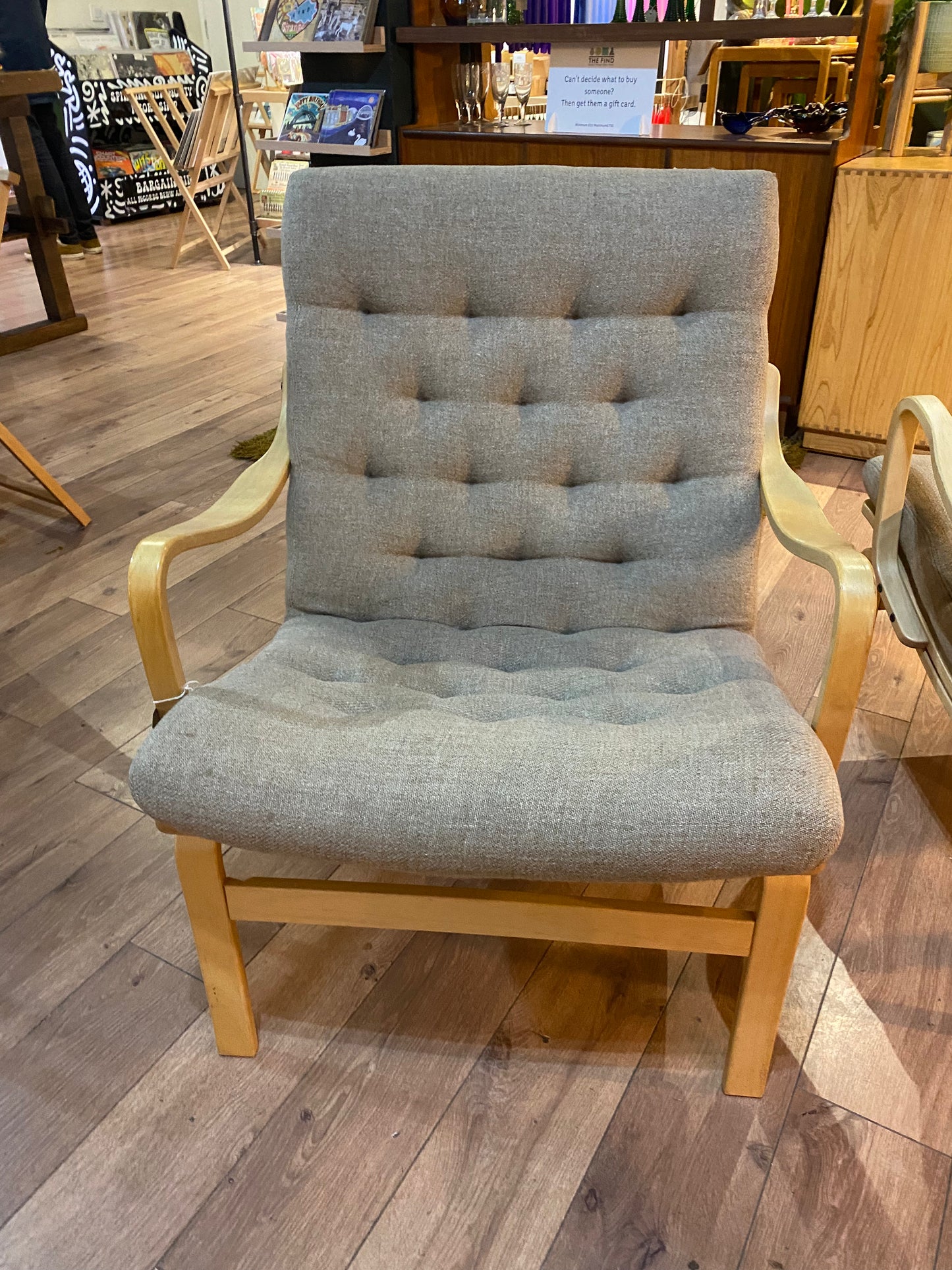 Vintage Swedish armchair by Bruno Matthson