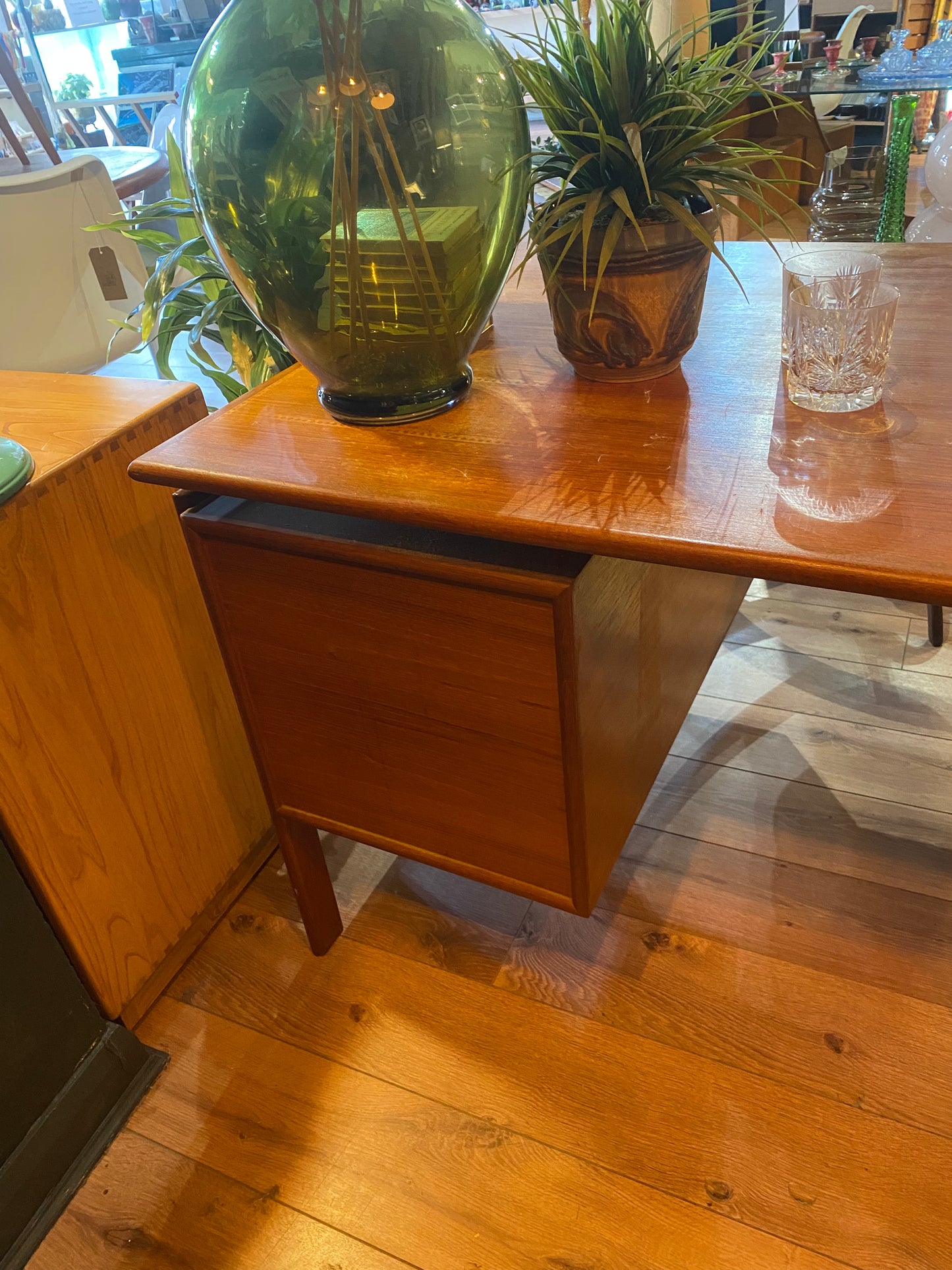 Danish Teak Midcentury desk by Arne Vodder