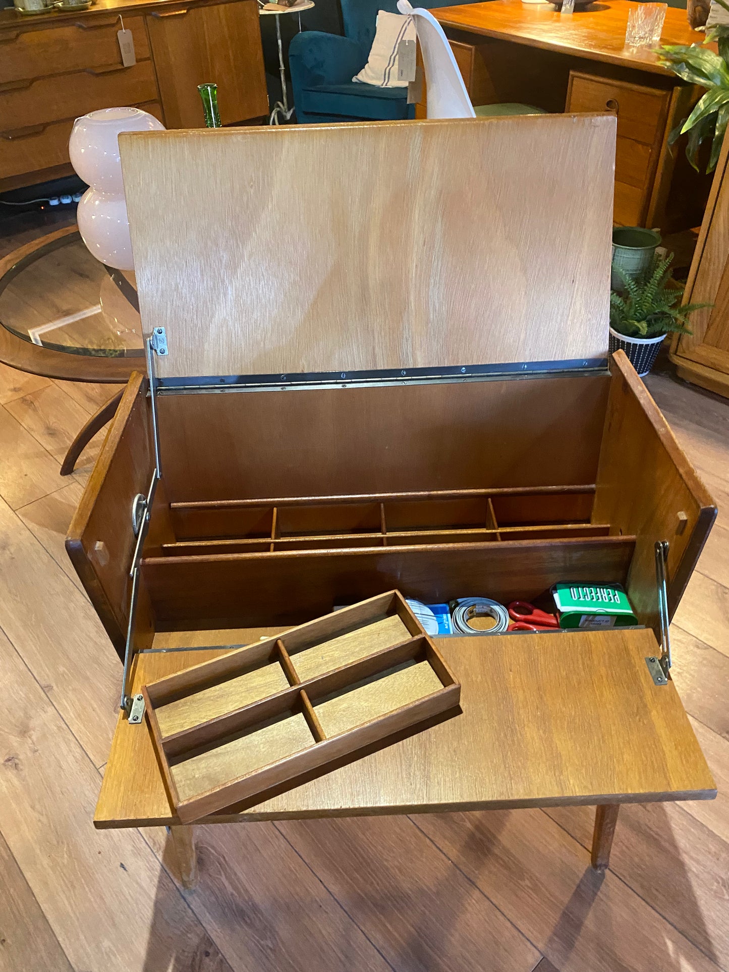 Grieves and Thomas Midcentury sewing box.