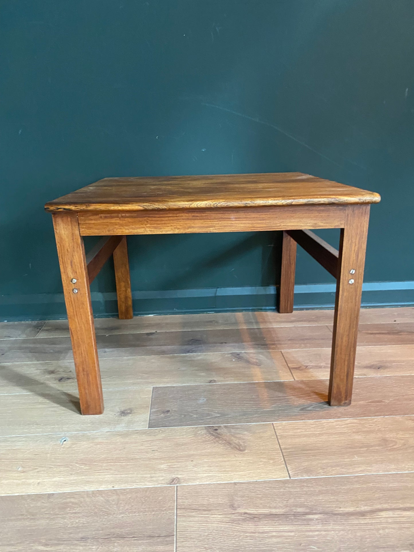 Teak Capella Illum Wikkelso Mid Century Danish coffee table